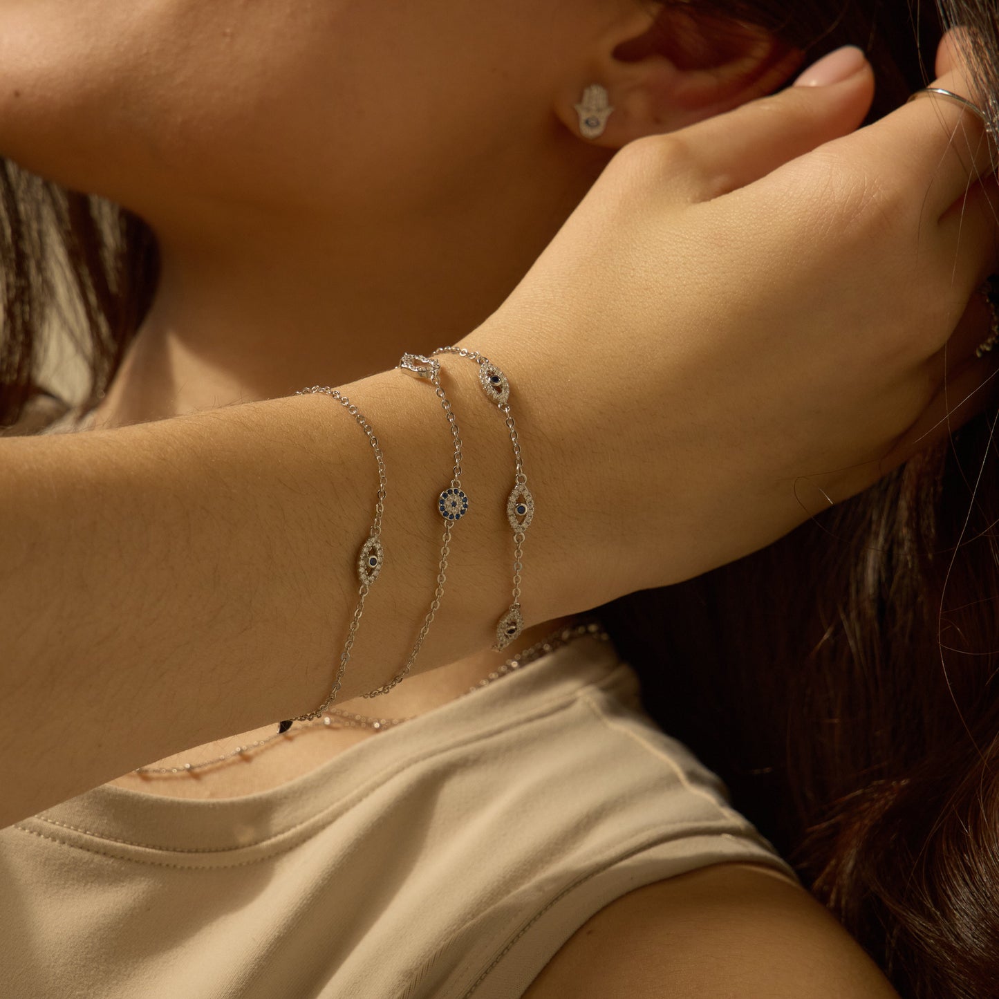 Sterling Sentinel - The Celeste Bracelet