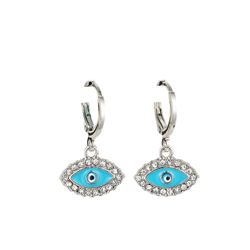 Serene Hamsa Hoop Earrings- GOLD
