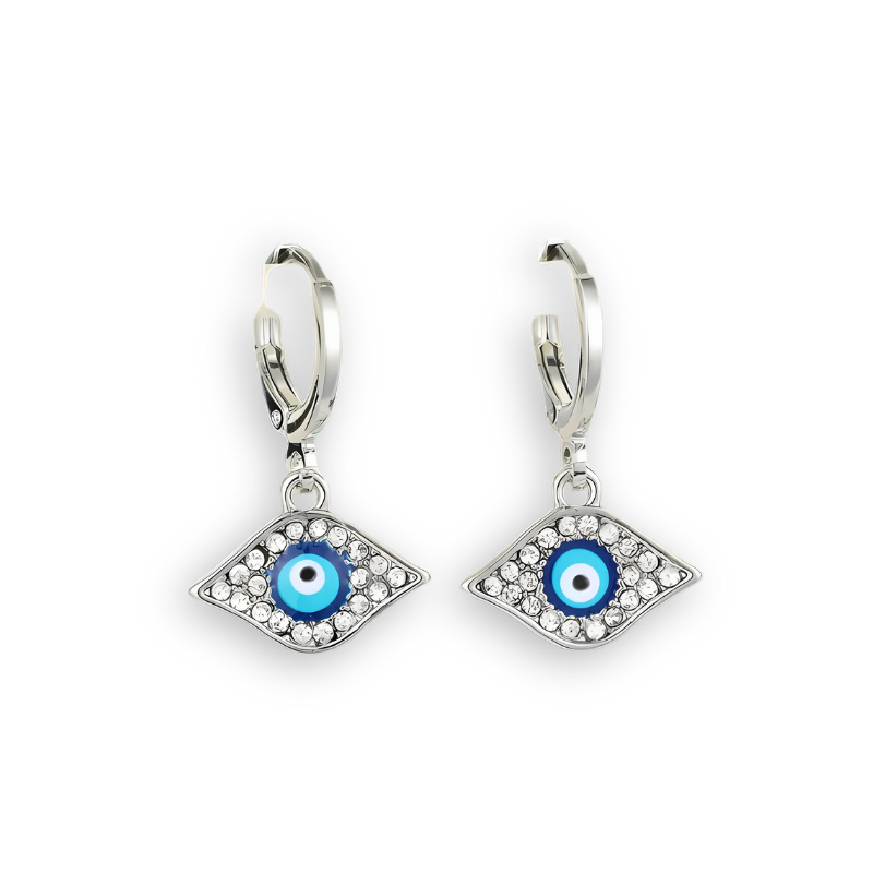 Serene Hamsa Hoop Earrings- GOLD