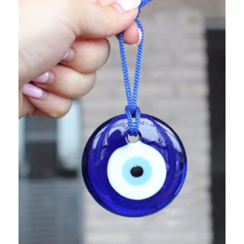 Classic Lucky Evil Blue Eye Charm Pendant Glass Amulet Wall Hanger Pendant