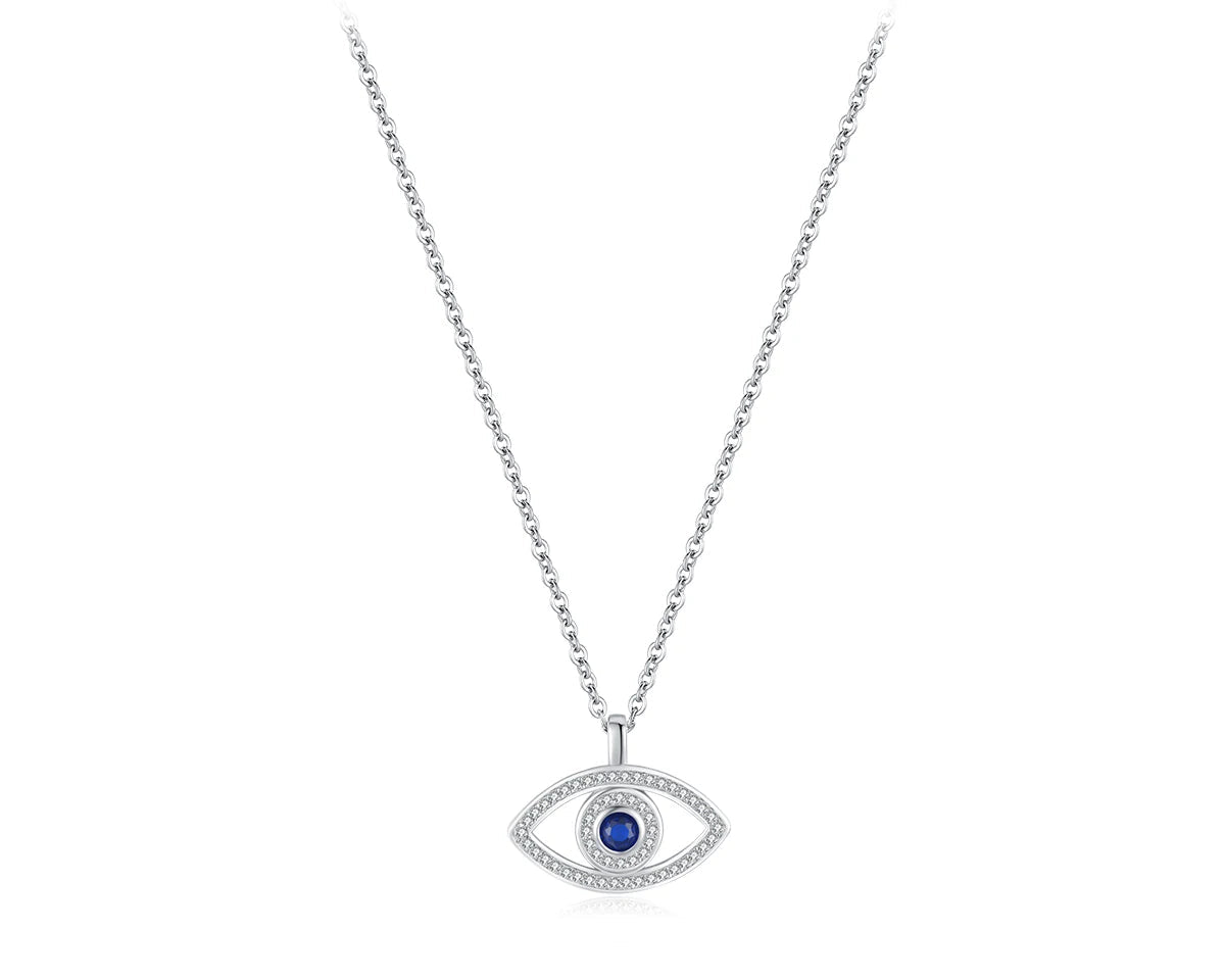 Sterling Sentinel - The Guardian's Gaze Necklace