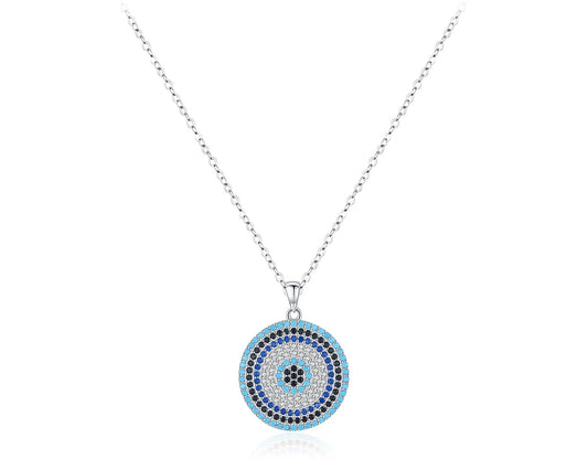 Sterling Sentinel - The Celestial Shield Necklace