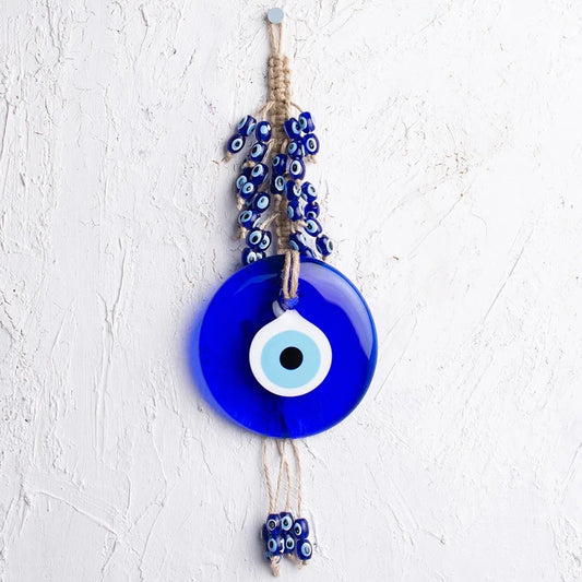 Stunning Evil Eye Glass Wall Decor Wall Hanging Home Decoration Ornament