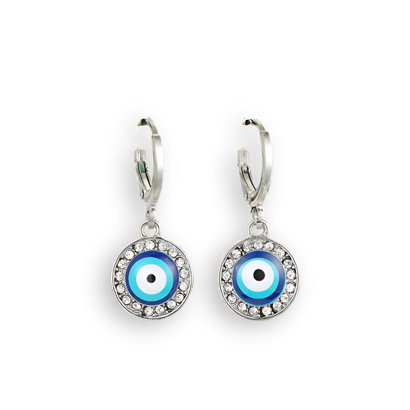 Serene Hamsa Hoop Earrings- GOLD