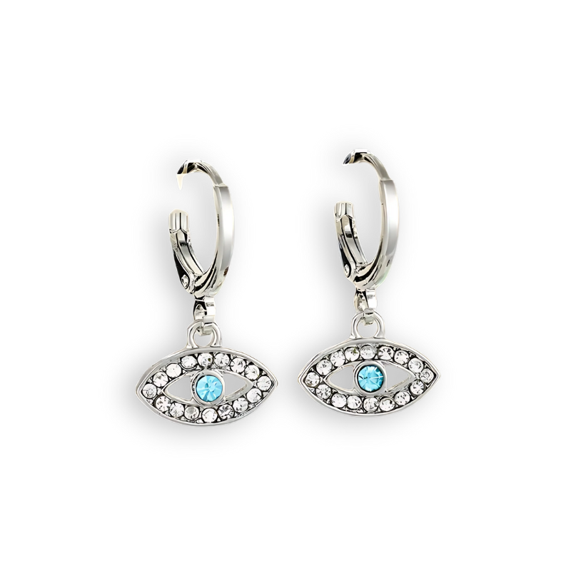 Serene Hamsa Hoop Earrings- GOLD