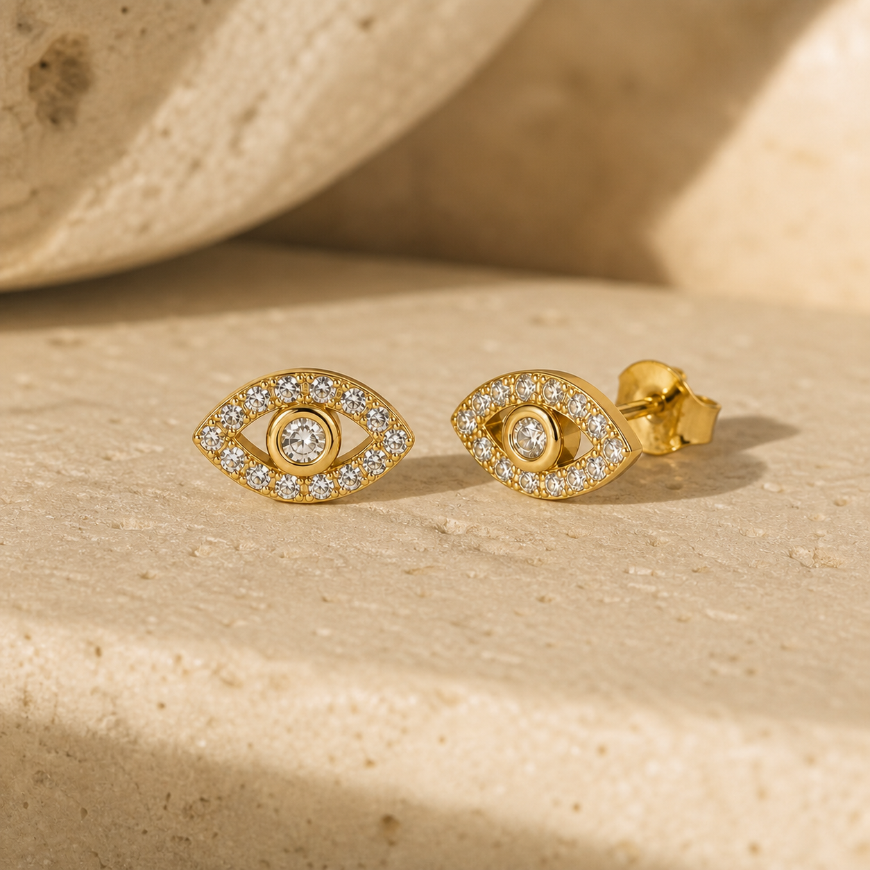Golden Guardian Earrings